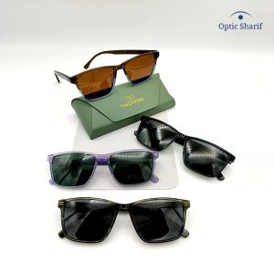 انواع عینک آفتابی مردانه چهارگوش والنتینو مدل 1710
