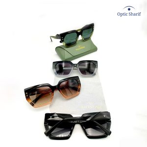 انواع عینک آفتابی چندضلعی زنانه والنتینو مدل 5053