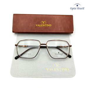عینک طبی چند ضلعی مردانه والنتینو مدل 62311