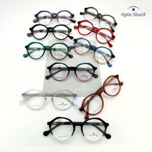 انواع عینک طبی بچه گانه گرد زاویه دار والنتینو - 2009