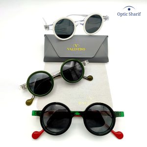 انواع عینک آفتابی فشن گرد اسپرت والنتینو مدل 5020